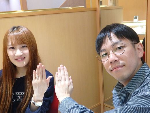 ダイヤモンド輝いててすごいよ！