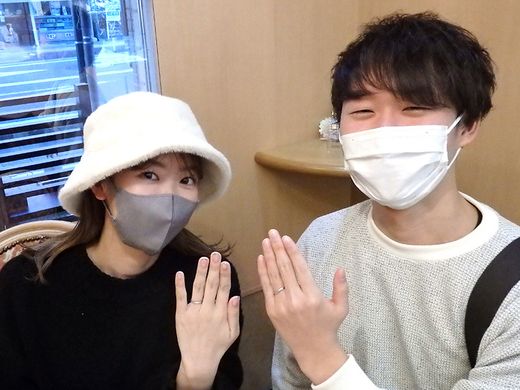 ピンクダイヤモンドの結婚指輪に惹かれて