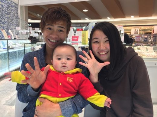 「通りがかりにふらっと立ち寄らせて頂きました!」 千葉県柏店 結婚指輪