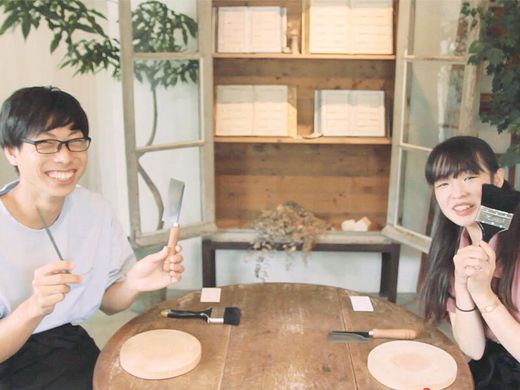 やさしい手作り感のある結婚指輪