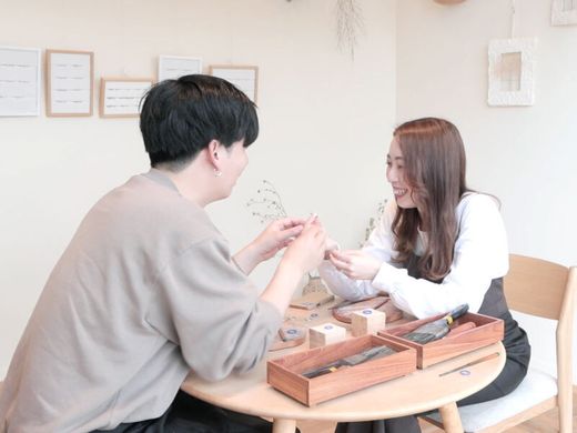 お揃い感がすてきな結婚指輪