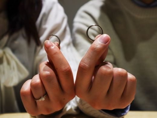 自分達だけの指輪