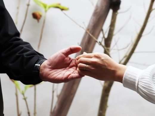 この指輪と大切な思い出をともに