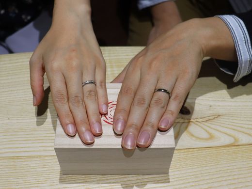 思い出になるような指輪