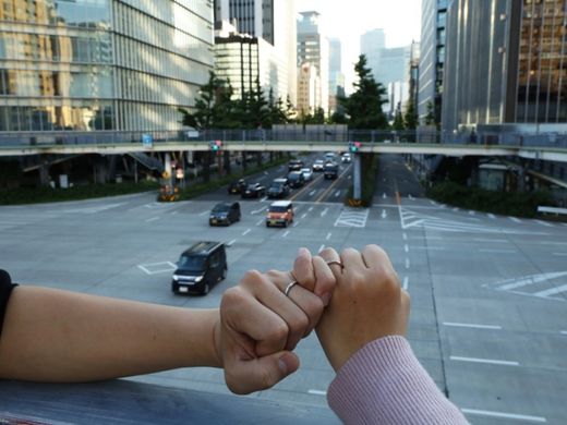 二人の旅の思い出が詰まった指輪