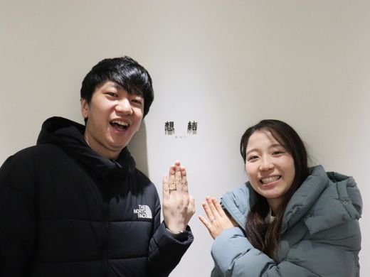 ゆっくり2人に合う指輪を