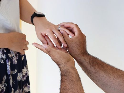 思い通りの指輪が完成