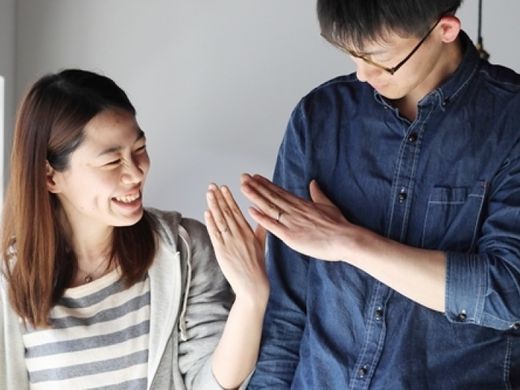 ご縁あって出会えた指輪。