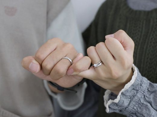 2人の関係性にぴったりな指輪