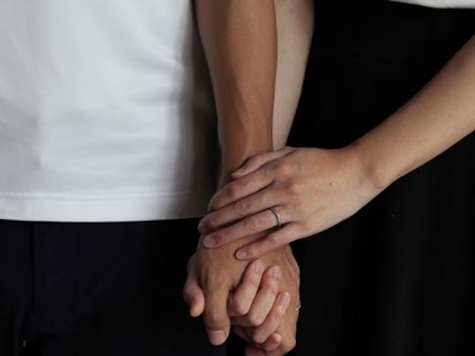 結婚したことを実感できました。