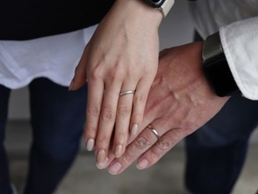 温かみのある指輪