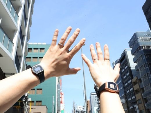 出雲大社で撮った写真を見て