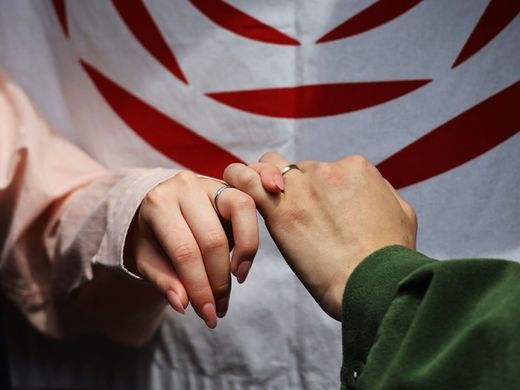 和のコンセプトの指輪