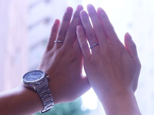 二人の特別感がある指輪