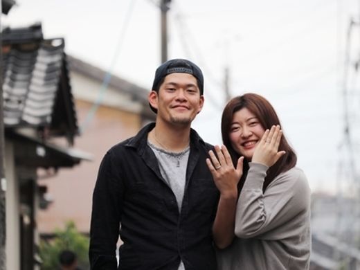 地元出雲での指輪選びを