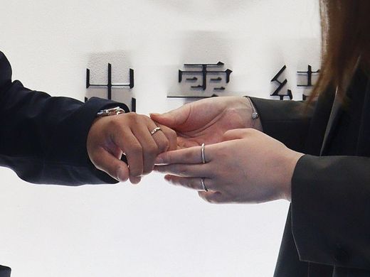 気に入った指輪と巡り会えて