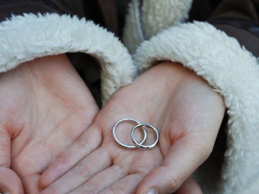 『和』をモチーフにした指輪