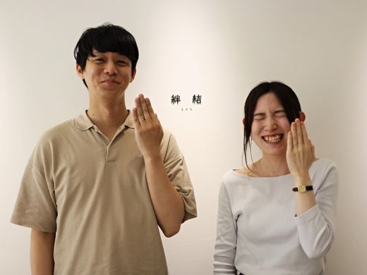 指輪に一目惚れして