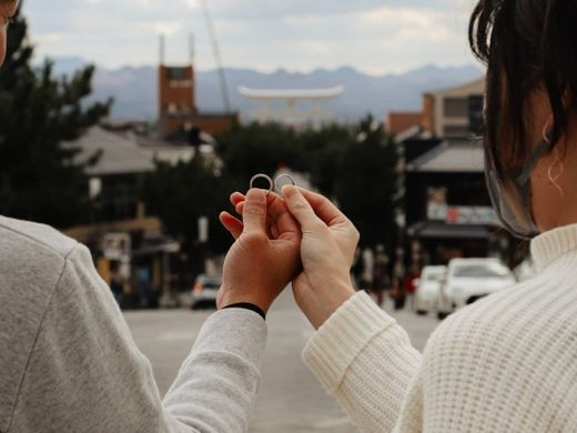 縁結に惹かれました