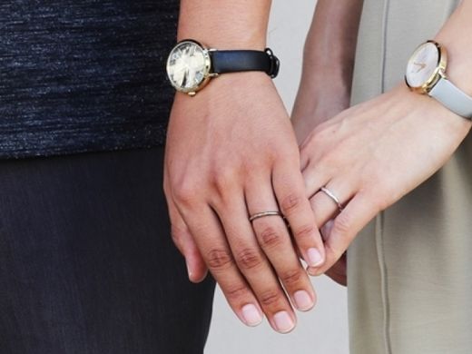 夫婦、二人らしさを大切にした指輪