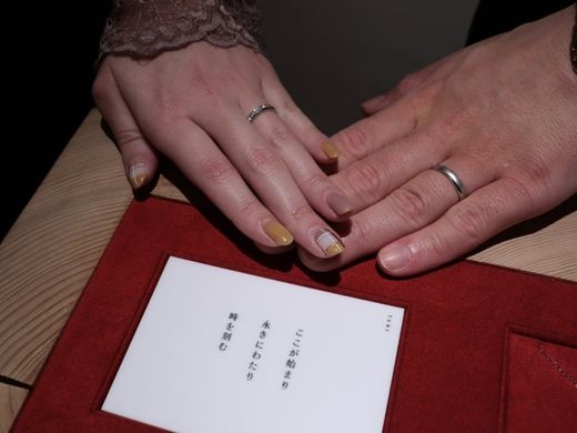 日本に縁のある指輪