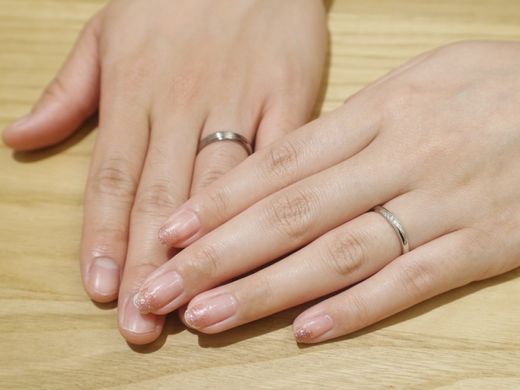 納得のいく指輪