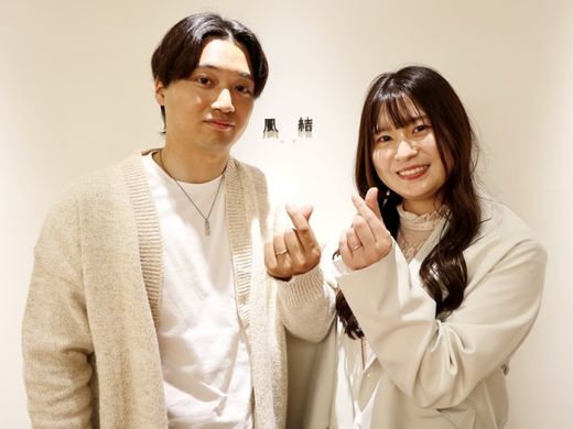 安心して指輪を決めれた