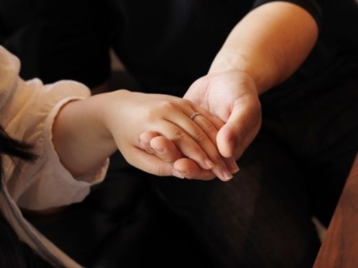 届いた指輪がきれいでした