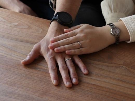 一目惚れでした