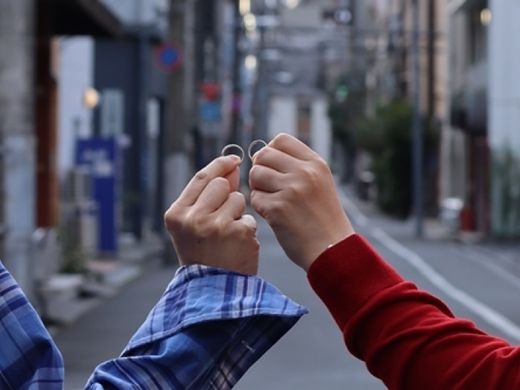 「和」をコンセプトにした指輪