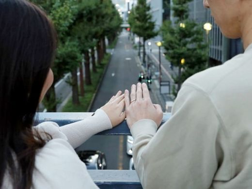 自分の名前が入っている指輪