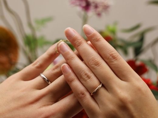 あたたかみのある指輪