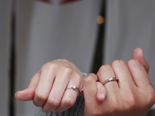  お客様の声 指輪に一目惚れしました。