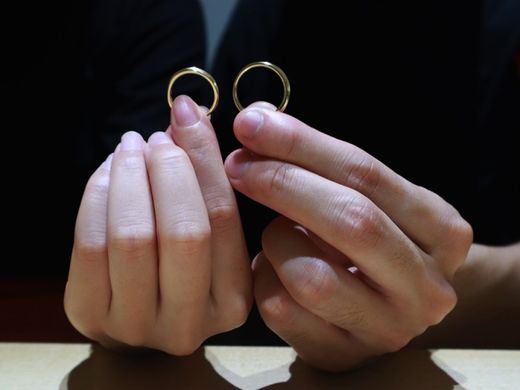 希望通りの指輪を受け取ることが出来て嬉しい！