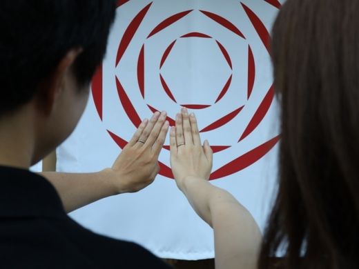 受け取りの際に