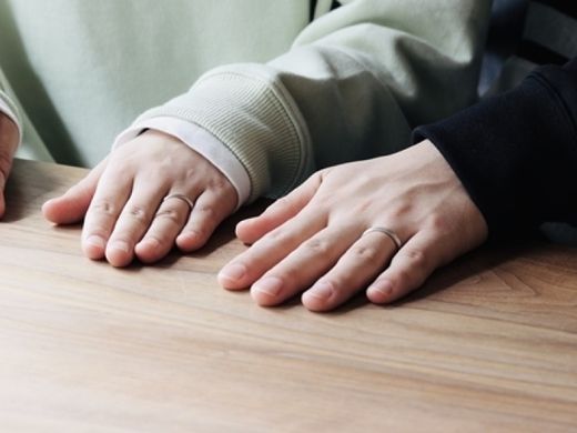 ご縁の指輪を大切に