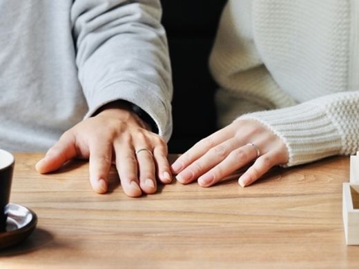 楽しみ指輪を選べました。