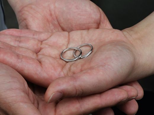 自分たちだけの指輪を