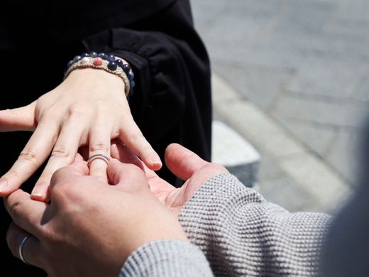 自分達だけの指輪