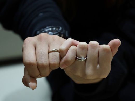 素敵なデザインの指輪