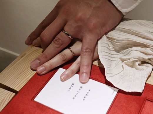 ぴったりと合った