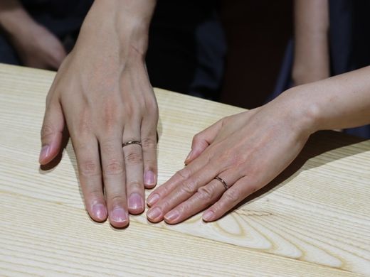 しっくりくる指輪と出会えました