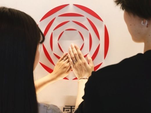 柔らかさのある可愛い指輪