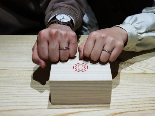 和やかに指輪を選ぶことができました