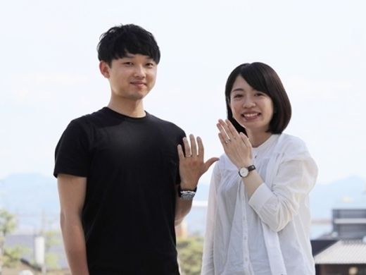 楽しい指輪選びができました。