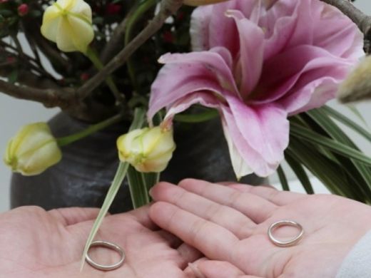 和を感じることができる指輪