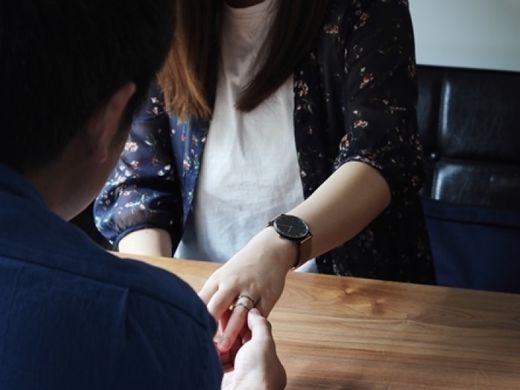 素敵な指輪、スタッフの方との出会い