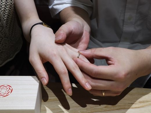 指輪を見てふるさとを思い出せる