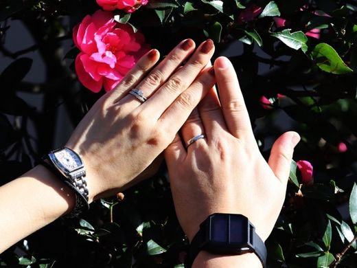 理想の指輪が現実に