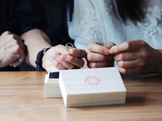 指輪のコンセプトに惹かれました。